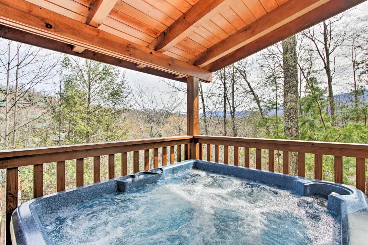 Gatlinburg Mountain Cabin With Grill And Pool Table! Exterior foto