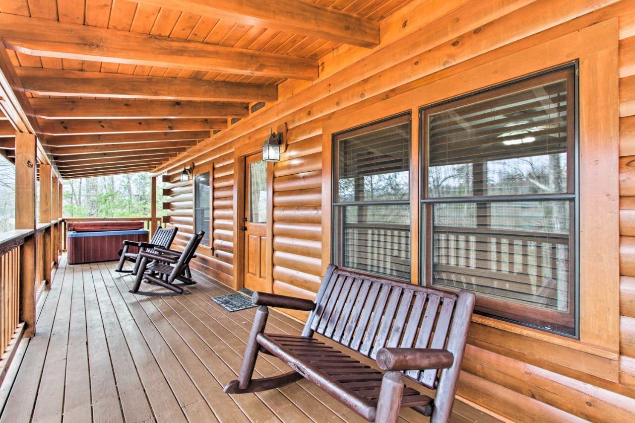 Gatlinburg Mountain Cabin With Grill And Pool Table! Exterior foto