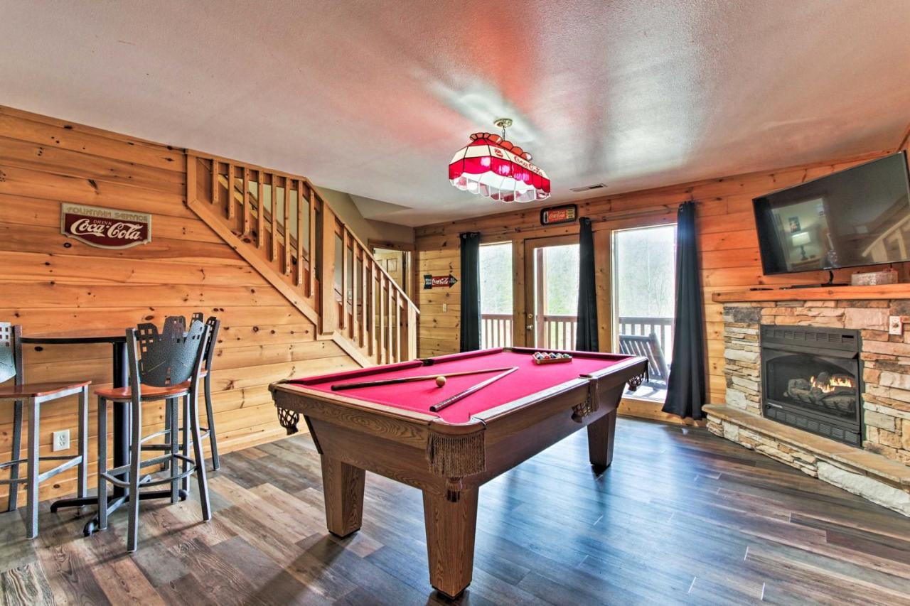 Gatlinburg Mountain Cabin With Grill And Pool Table! Exterior foto